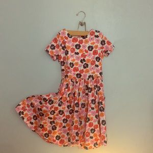 Flowered twirl dress